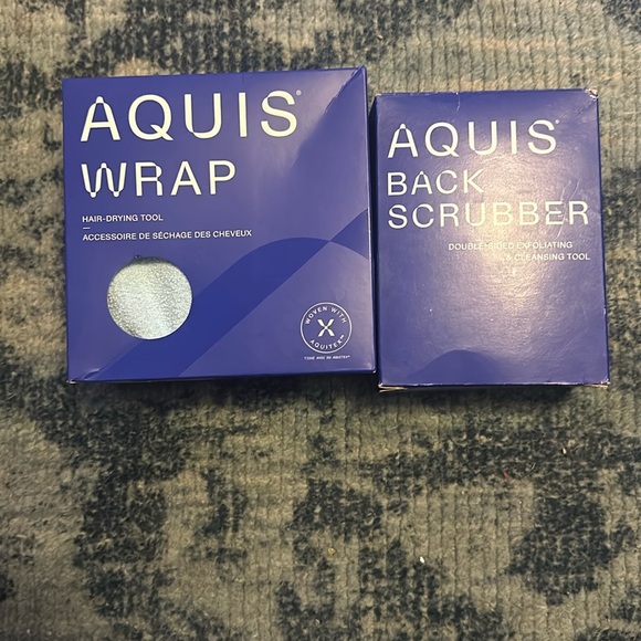 Aquis Bundle - Hair Drying Tool, and exfoliating Back scrubber - Picture 1 of 3